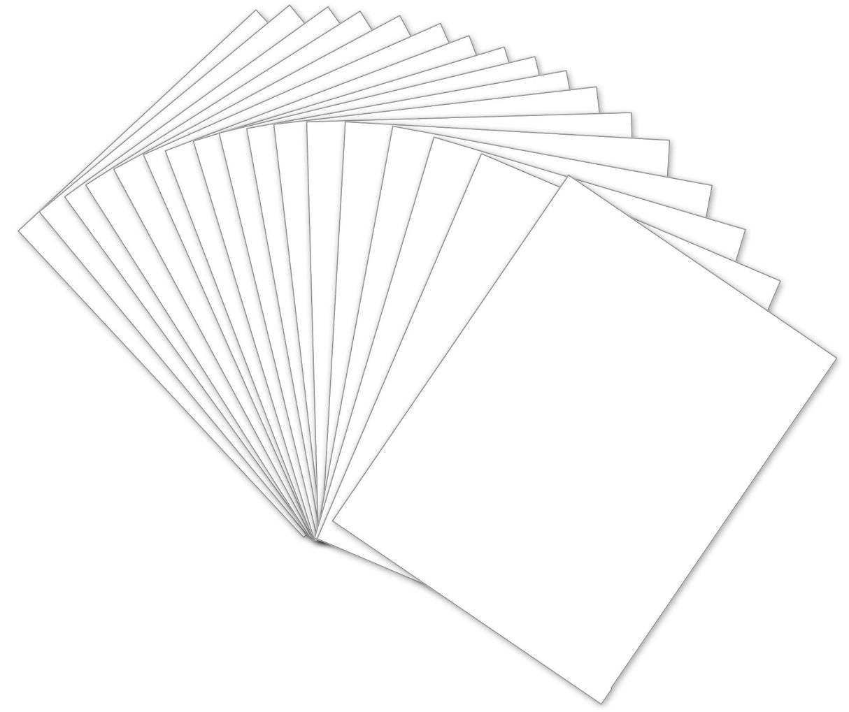 MulianBox White Cardstock 8.25x11.5 Inch, Smooth Card Stock Paper 92lb/250GMS 30pack Heavy Weight Cover Cardstock Thick Paper for Craft, Painting, Card Making MULIANBOX
