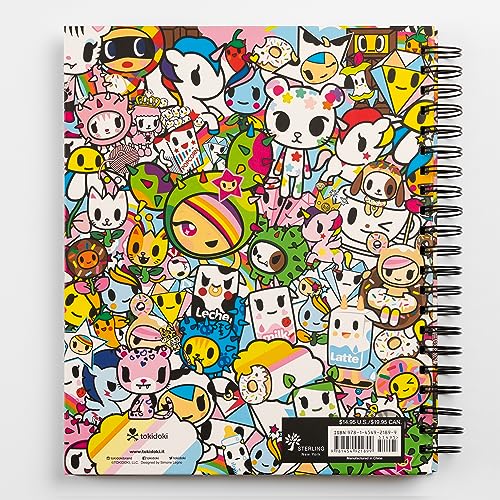 tokidoki Sketchbook with Spiral Hardcover Blank Sketch Book, 9 x 11-Inches Union Square & Co.