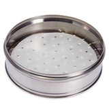 100 Pack Round Air Fryer Liners with Holes for Air Fryer Basket, Dumpling Paper, 10 Inch Perforated Bamboo Steamer Liner Sheets for Baking (White) Juvale