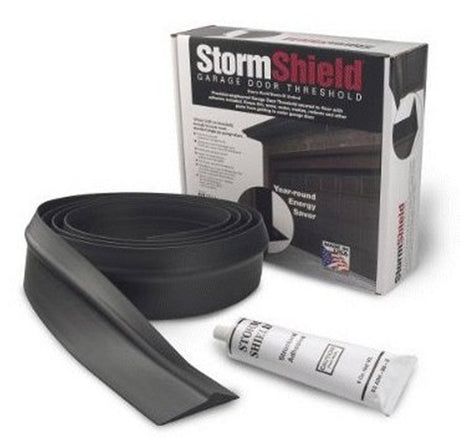 Sensible Solutions 3010 Storm Shield Garage Door Threshold,10-Foot Silvo