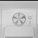 KoolMore KM-MDR-1D-6C 6 Cu. Ft. Commercial One Glass Door Display Upright Beverage Refrigerator Cooler Merchandiser-22.8 in. x 21.4 in. x 52.7 in. [Black] KoolMore