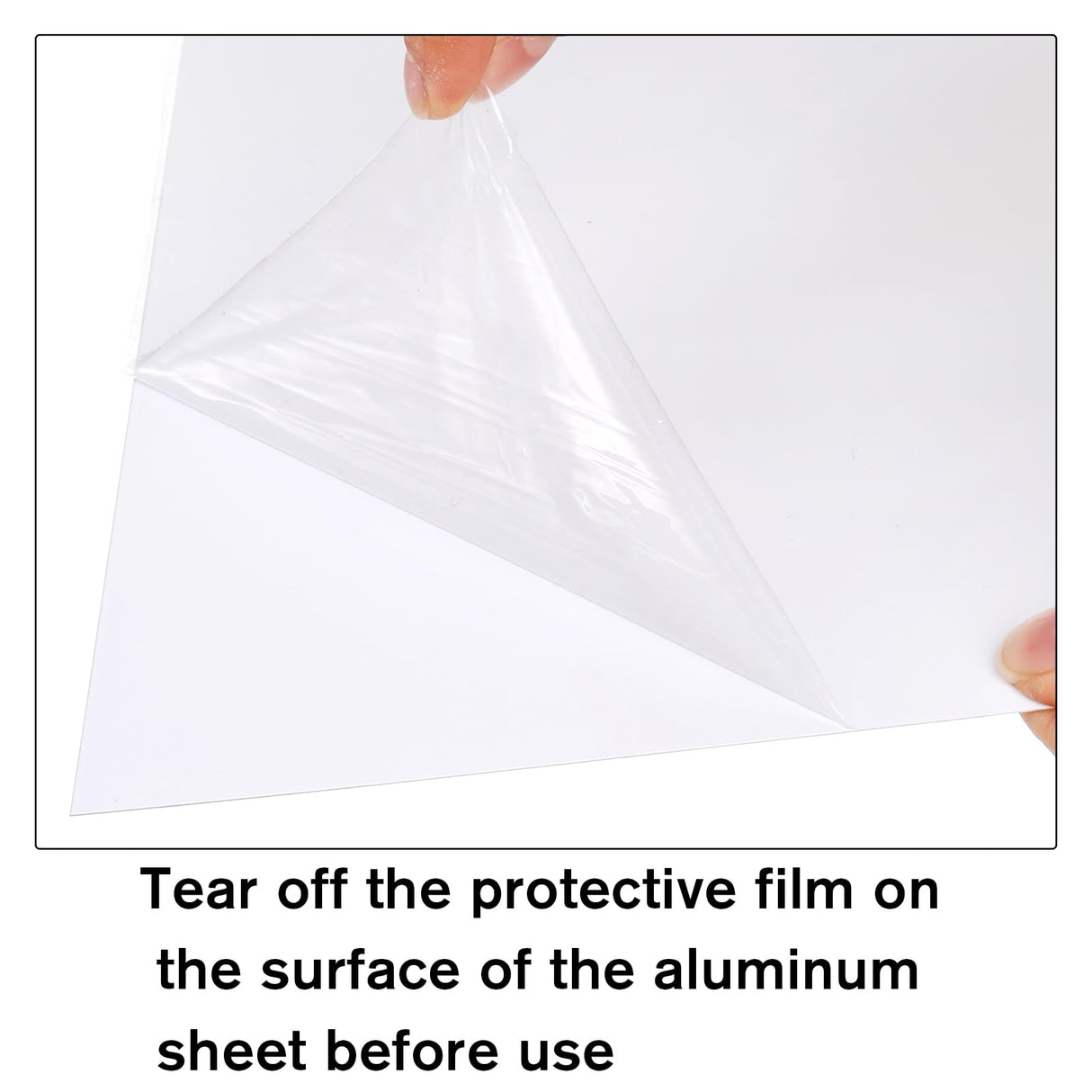 Frcctre 10 Pcs Aluminum Sublimation Photo Blanks, 8x10 inch and 6x8 inch Metal Sublimation Sign Blanks, Metal DIY Photo Sign Wall Frame Poster Decor for Living Room Bedroom, 2 Sizes Frcctre