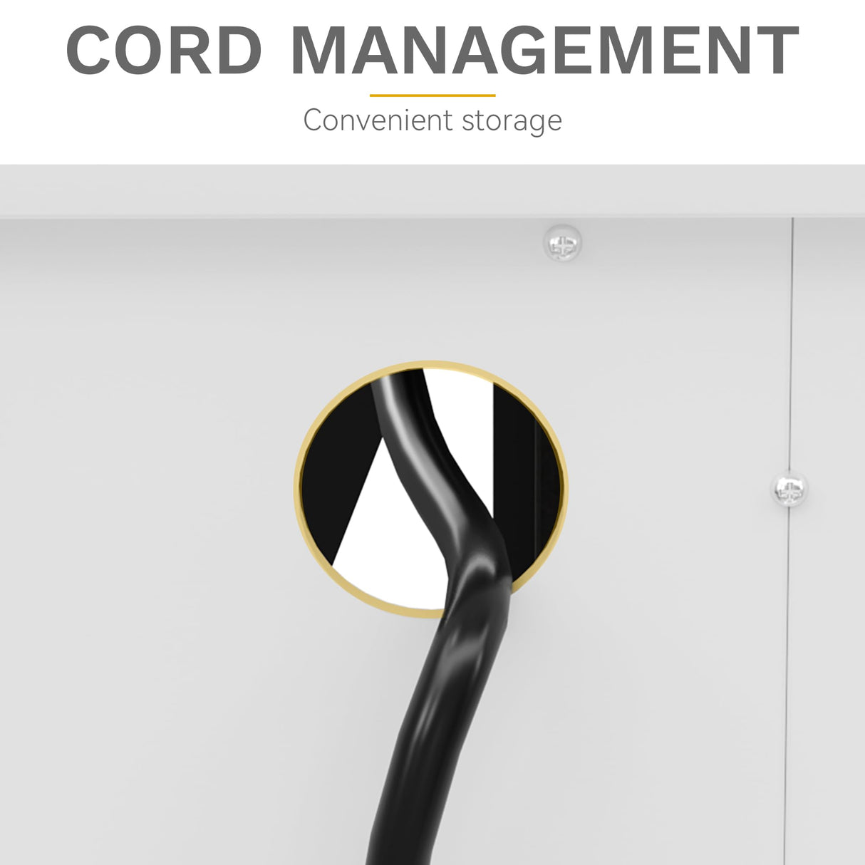 DWVO Farmhouse TV Stand for 75 Inch TV, Entertainment Center with Storage Cabinets, Media Console, TV Table with Drawers, TV Stands for Living Room, White DWVO