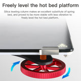 Creality Official 8 PCS Silicone Solid Bed Mounts, 3D Printer Heat Bed Leveling Parts Heat-Resistant Silicone Leveling Column Leveling Spring Replacement Part for Ender 3/3S/3 Pro/3 V2, CR-10 Series Creality