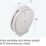 Chefman Everything Maker & Pizza Oven – 1440W Countertop Electric Pizza Maker with 12” Nonstick Cooking Plates, Make Pizza, Quesadillas, Omelettes and More, with Indicator Lights and Vertical Storage Chefman