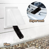 Holikme 2 Pack Dryer Vent Cleaner Kit Clothes Dryer Lint Brush Vent Trap Cleaner Home Essentials Long Flexible Vacuum Brush Holikme