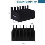 Mind and Action Foam Pistol Rack Handgun Holder for Gun Safe Gun Cabinet Accessories, Customized Gun Storage from 1 up to 6 Firearms MIND&ACTION