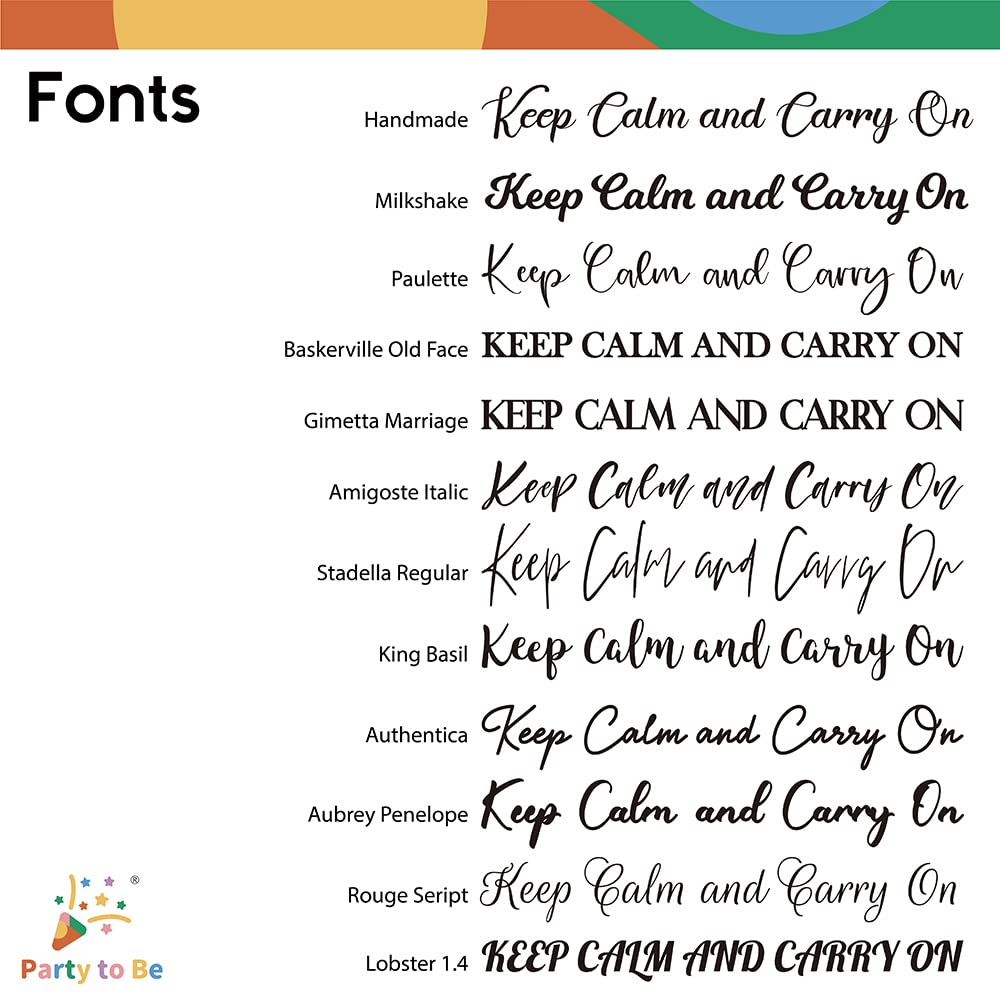 Party to Be Custom Wooden Cake Topper for Wedding Birthday Anniversary Baby Shower Graduation and Any Other Occasions Custom Your Own Date Name Age Party to Be