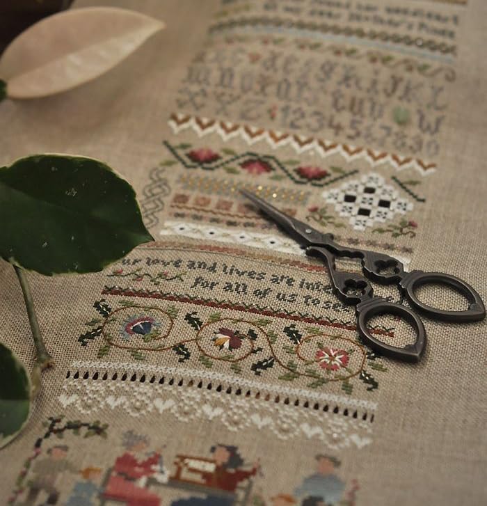 Zweigart 25ct Dublin 100% Linen evenweave for Embroidery | 18x27 inches | Linen Fabric for Counted Cross Stitch (Natural Raw 52) Aidalux