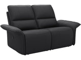 Belffin Leather Loveseat Recliner Sofa for Living Room Oversized Black Manual Reclining Couch for Living Room Double Recliner Home Theater Seating. Black Couch Belffin