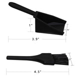 YDDS Shuffleboard Sand - Shuffleboard Wax with Mini Dustpan and Mini Brush, 2 Cans(2×14 oz) YDDS