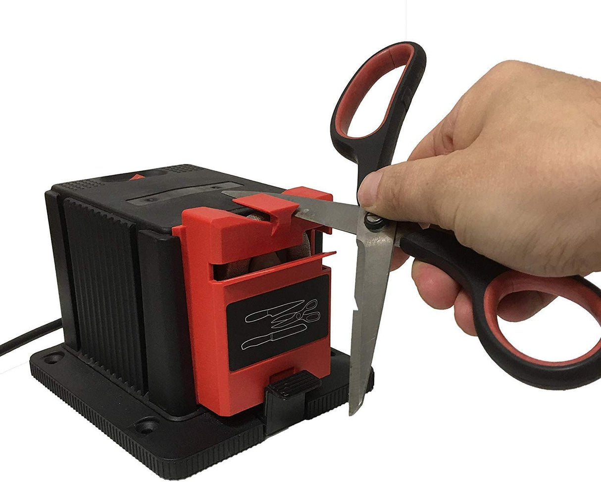 Universal Sharpening Station, Multifunctional Sharpener Professional Knife & Chisel & HSS Drill Electric Multitask Sharpening Machine DKCFWLZR