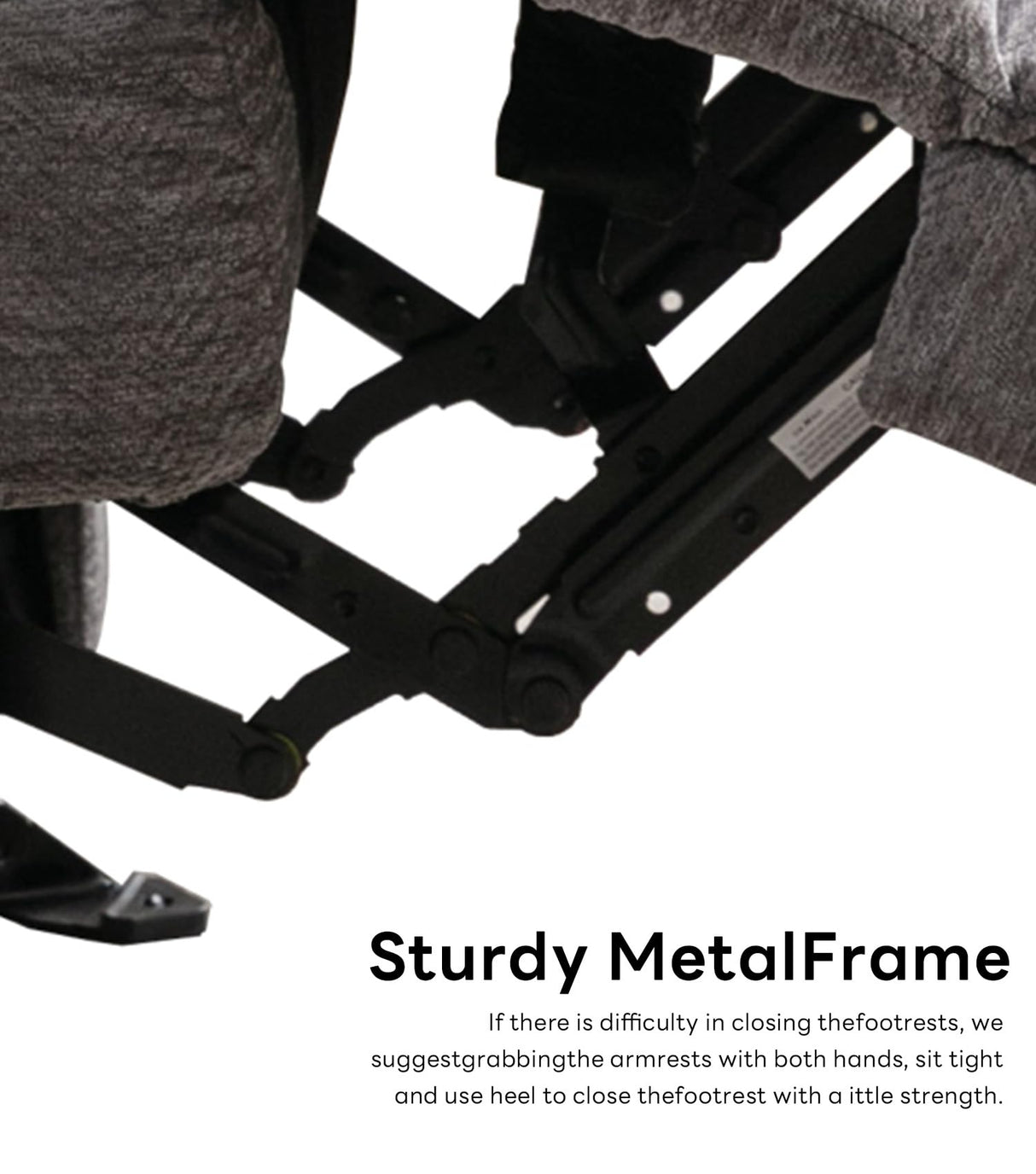 WILLOVE Oversized Rocker Recliner Chair Rocking Recliners Overstuffed Soft Big Man Manual Recliner Extra Large Living Room Chair 350 LBS Capacity, Limestone, XL WILLOVE