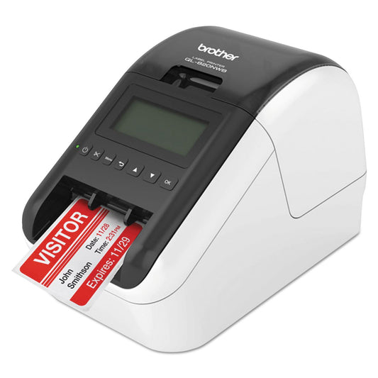 Brother QL-820NWB Professional, Ultra Flexible Monochrome Label Printer with Multiple Connectivity options