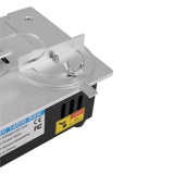 Mini Hobby Table Saw, Handmade Woodworking Bench Saw DIY Model Crafts Cutting Tool with Adjustable Power Supply 63mm HSS Circular Saw Blade (S2), Min EEYBLAEEY