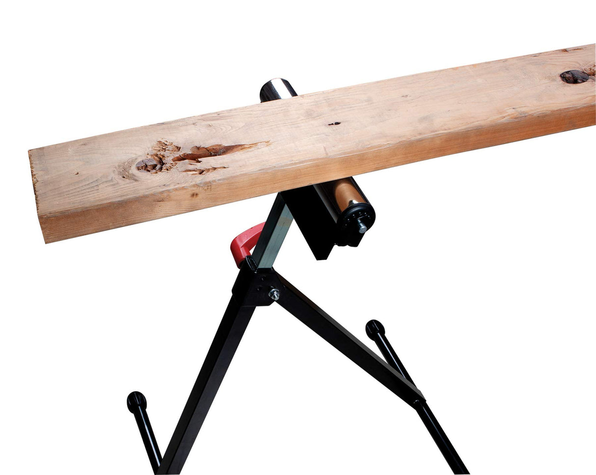 Performance Tool W54010 Roller Support Stand, Max Load: 132lbs (60Kg), Height: 27-Inch to 43-Inch (69-109cm), Width: 11-Inch (28cm) Performance Tool