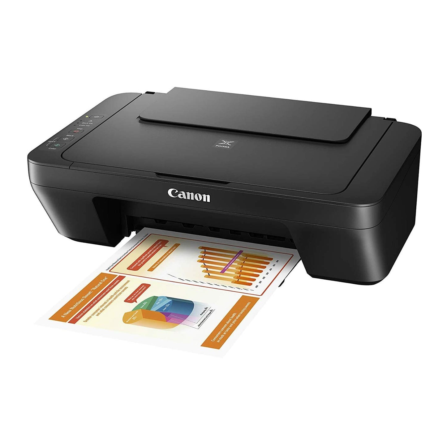 Canon MG Series PIXMA MG2525 Inkjet Photo Printer with Scanner/Copier, Black