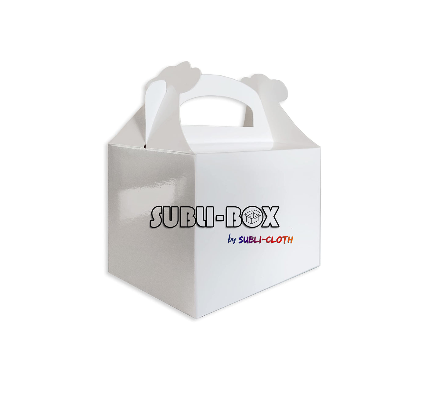 Subli-Box Cardboard Sublimation Blister Gift Pack 20 Units by Subli-Cloth