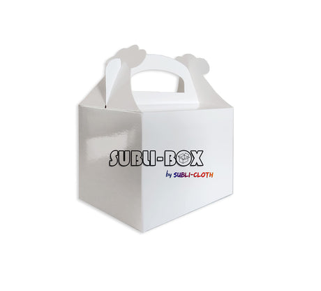 Subli-Box Cardboard Sublimation Blister Gift Pack 20 Units by Subli-Cloth Subli-Cloth