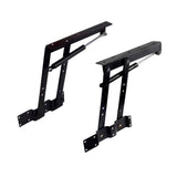 2pcs Folding Lift up Top Coffee Table Lifting Frame Desk Mechanism Hardware Fitting Hinge Spring Standing Rack Hinge Rack Bracket (Gas Hydraulic) GreatBba