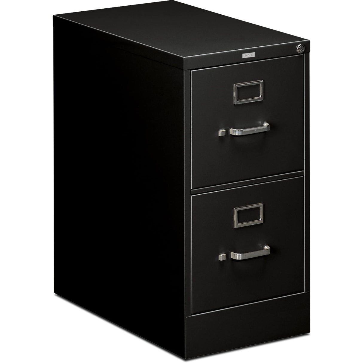 HON Two-Drawer Filing Cabinet- 510 Series Full Suspension Letter File Cabinet, 29 by 15-inch, Black (H512) HON