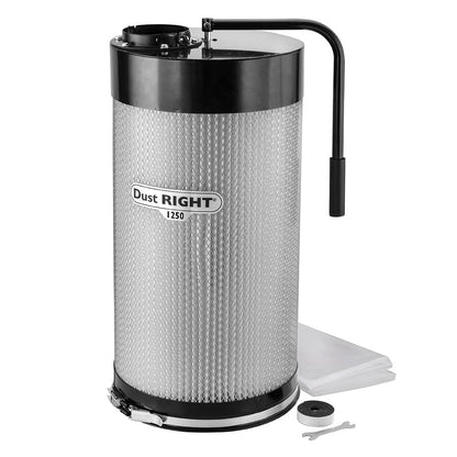 Dust Right Canister Filter for Rockler 1250 CFM Wall-Mount Dust Collector - WoodArtSupply