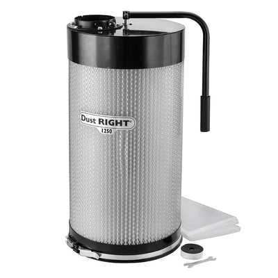 Dust Right Canister Filter for Rockler 1250 CFM Wall-Mount Dust Collector