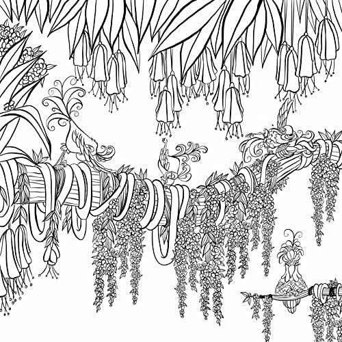 Zendoodle Coloring Presents: Birds in the Forest: An Artist's Coloring Book WoodArtSupply