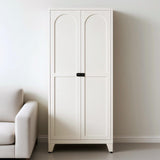 71" Metal Storage Cabinet with Keyless 3-Digit Combination Lock, Adjustable Shelves, Reinforced Steel Body, Magnetic Doors, for Office/Warehouse/Garage（Beige） WoodArtSupply