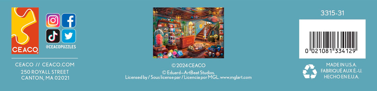Ceaco - The Museum Store - 1000 Piece Jigsaw Puzzle Ceaco