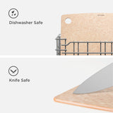 Epicurean Kitchen Series Cutting Board, 8-Inch × 6-Inch, Natural Epicurean