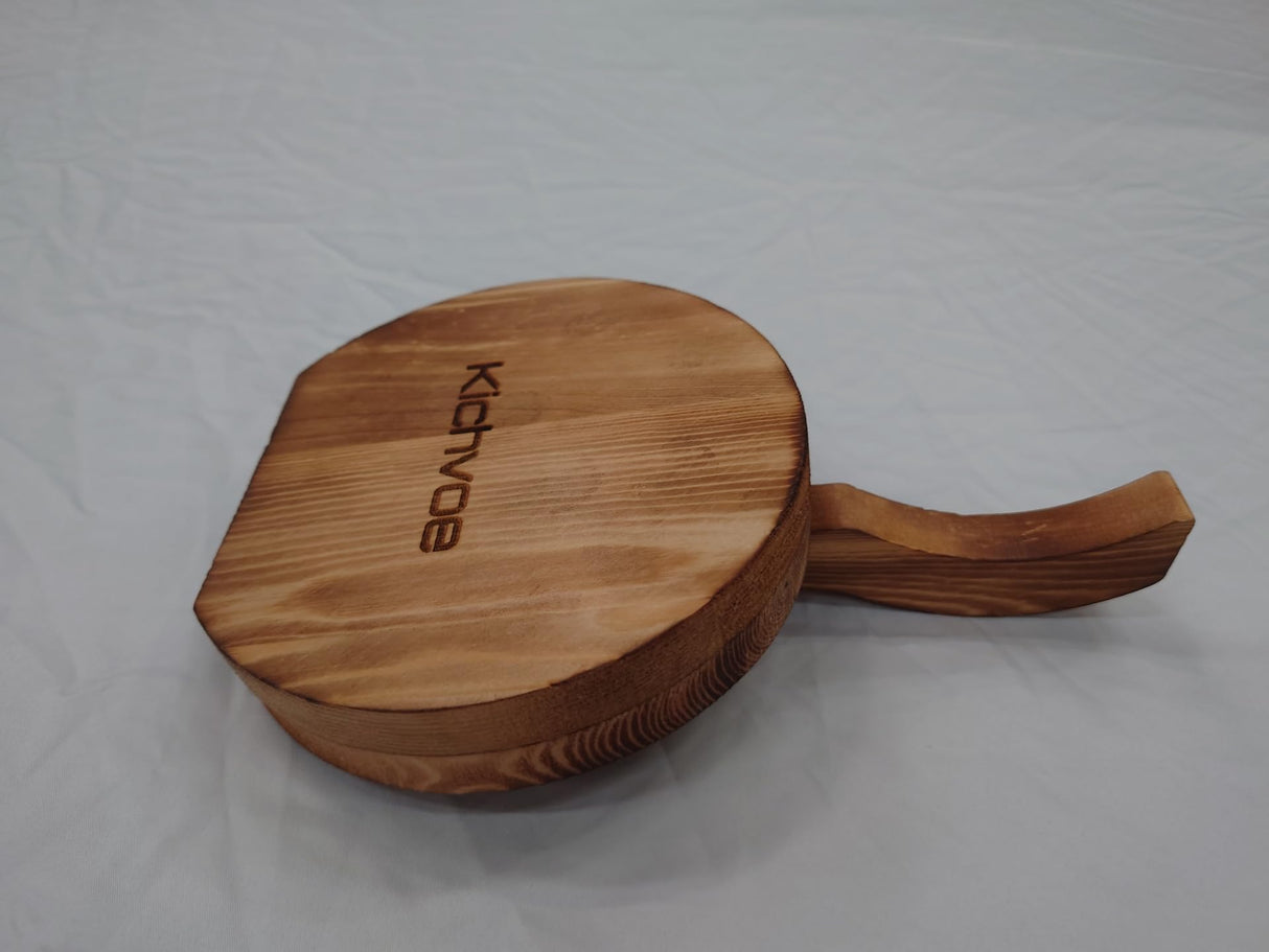 Dough Presser Dough Pressing Tool Wooden Wooden Tortilla Press Maker Manual Dumpling Wrapper Presser Kitchen Gadgets for Home Kitchen Wooden Taco Press Kichvoe