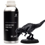 Chitu Systems Conjure Tough Resin 3D Printer Resin Non-Brittle and Durable,Highly Toughness Low Shrinkage 405nm UV-Curing Resin Standard Photopolymer Resin for DLP/LCD/mSLA 3D Printer (Black, 1000g) chitu systems