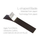 WOYO 4pcs/lot ZH03 (R5) Curving blade for Ultrasonic cutter L-Shaped Blade Curved WOYO