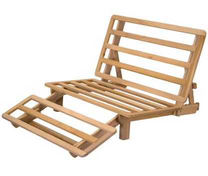 KD Frames Lounger Futon, Queen - WoodArtSupply