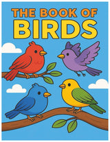 THE BOOK OF BIRDS: COLORING BOOK Majosta