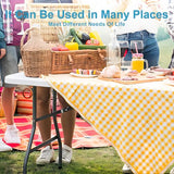 Bblife 6FT Folding Tables Heavy Duty Folding Table, Multi-Functional Fold up Table for Outdoor Camping Picnic Parties, Indoor Events White Training Table with 330lbs Static Weight Capacity Bblife