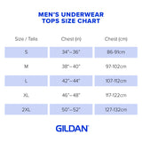 Gildan Men's Crew T-Shirts, Multipack, Style G1100, White (6-Pack), Large Gildan