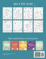 Ocean Coloring Book: An Under the Sea Coloring Book with Cute Sea Life & Sea Animals WoodArtSupply