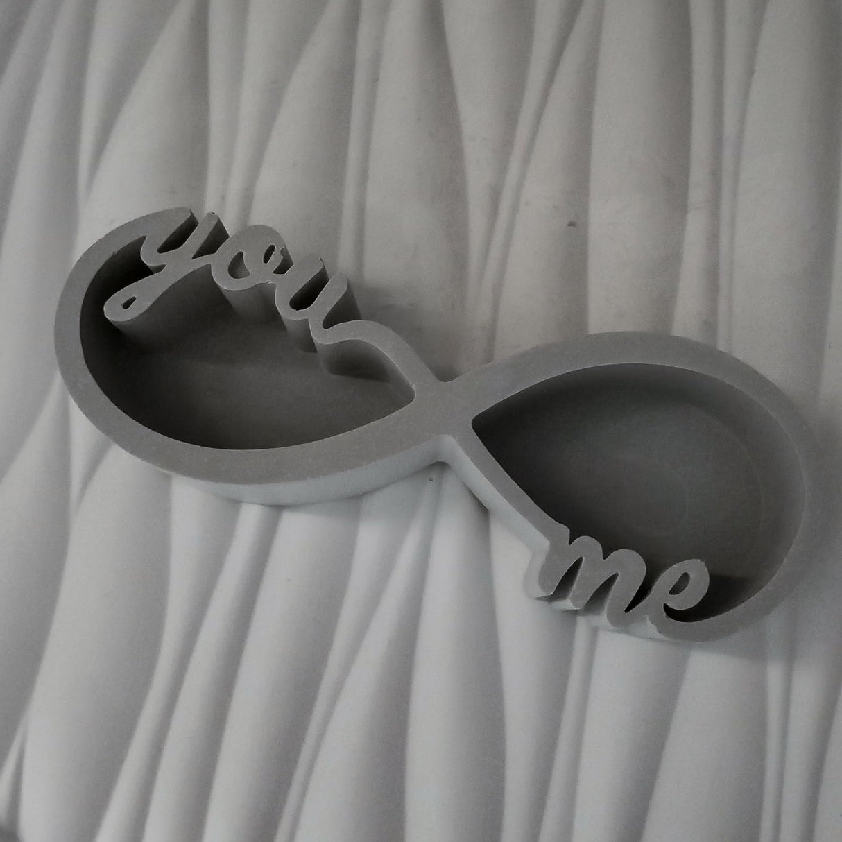 Japleed Love Candle Holder Silicone Molds, Couple Container Resin Concrete Molds, Epoxy Resin Casting Plaster Storage Jar Box Molds for Jewelry Holder Succulent Pot Valentine Decor japleed