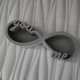 Japleed Love Candle Holder Silicone Molds, Couple Container Resin Concrete Molds, Epoxy Resin Casting Plaster Storage Jar Box Molds for Jewelry Holder Succulent Pot Valentine Decor japleed