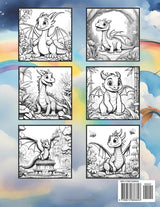 Dragon Doodles: A Whimsical Coloring Journey WoodArtSupply