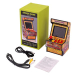 EASEGMER Mini Arcade Game Machines for Kids with 156 Classic Portable Handheld Video Games 16 Bit 2.8 Inches Screen Travel Gaming Electronic Toys Novelty Gift for Boys and Adults - Yellow EASEGMER