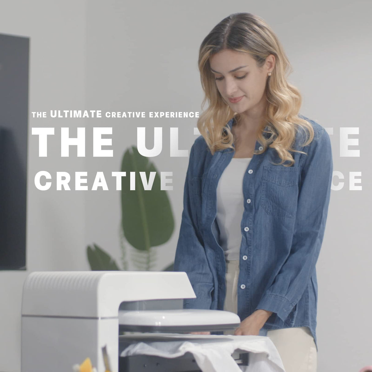 HTVRONT Auto Heat Press Machine and Heat Resistant Gloves HTVRONT