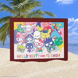 Hello Kitty and Friends Tropical Times 1,000 Piece Jigsaw Puzzle | Collectible Puzzle Artwork Featuring Hello Kitty, Cinnamoroll, Keroppi | Officially-Licensed Hello Kitty Puzzle & Merchandise USAOPOLY