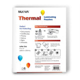 Nuova Premium Thermal Laminating Pouches, 9" x 11.5"/Letter Size/3 mil, 200 Pack (LP200H) Nuova