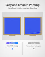 ELEGOO PETG Filament 1.75mm Brown 1KG, 3D Printer Filament Dimensional Accuracy +/- 0.02 mm, 1kg Spool(2.2lbs) Fits for Most FDM 3D Printers ELEGOO