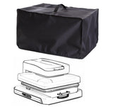 Ruclles 15"x15" Auto Heat Press Machine 2 Dust Cover - Heavy-Duty Black Oxford Fabric, Moisture-Resistant & Dustproof Protective Cover, 20"x16"x12" Size Ruclles