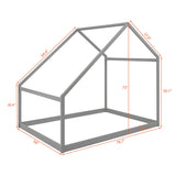 Bellemave GZZ000081FE Platform, Full, Grey Bellemave