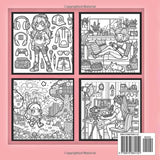Gamer Girl Wonders: A Coloring Book for Gaming Enthusiasts: Empowering and Imaginative Scenes from the Gamer Girl Universe WoodArtSupply